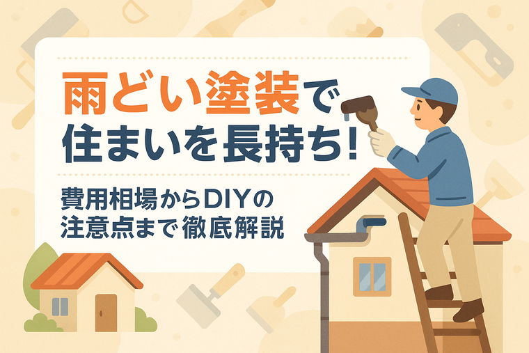 雨どい塗装で住まいを長持ち！費用相場からDIYの注意点まで徹底解説