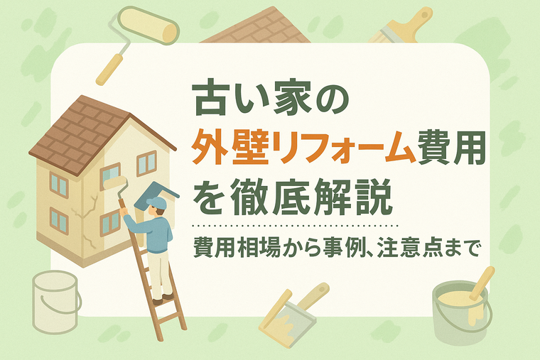 古い家の外壁リフォーム費用を徹底解説｜費用相場から事例、注意点まで