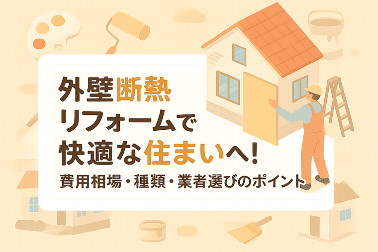 外壁断熱リフォームで快適な住まいへ！費用相場・種類・業者選びのポイント